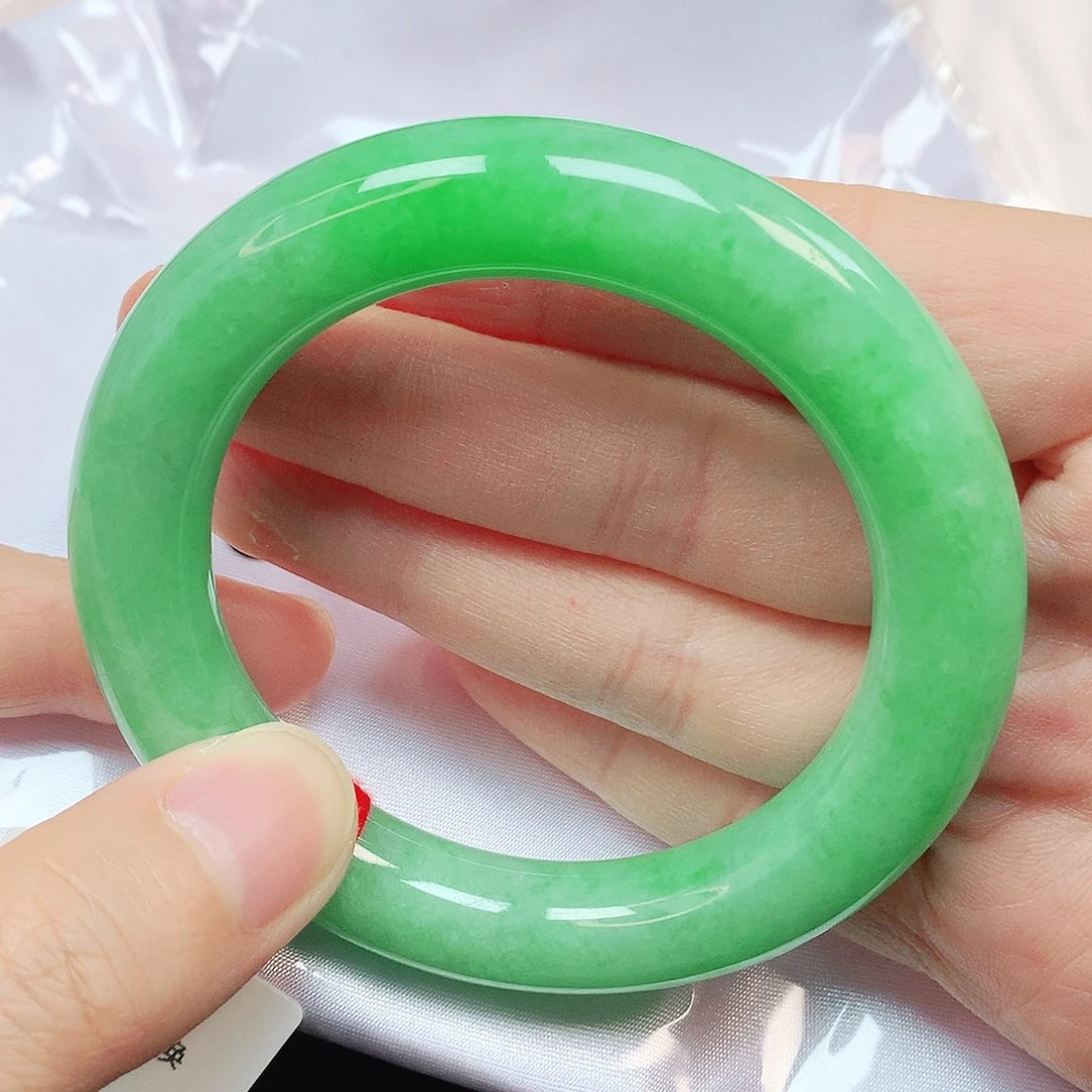 未镶嵌手镯翡翠抖音086