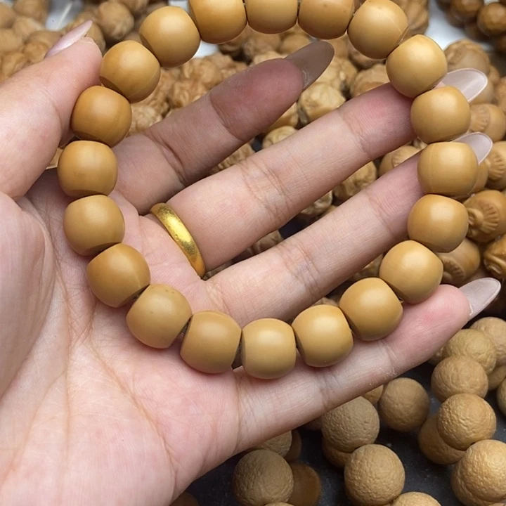 猴头核桃手串12龙岩直切瑕疵黑点不补籽
