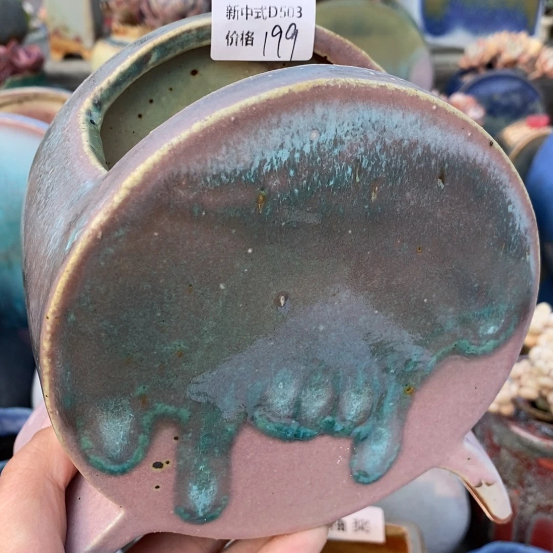 粗砂花盆1987新中式盆503