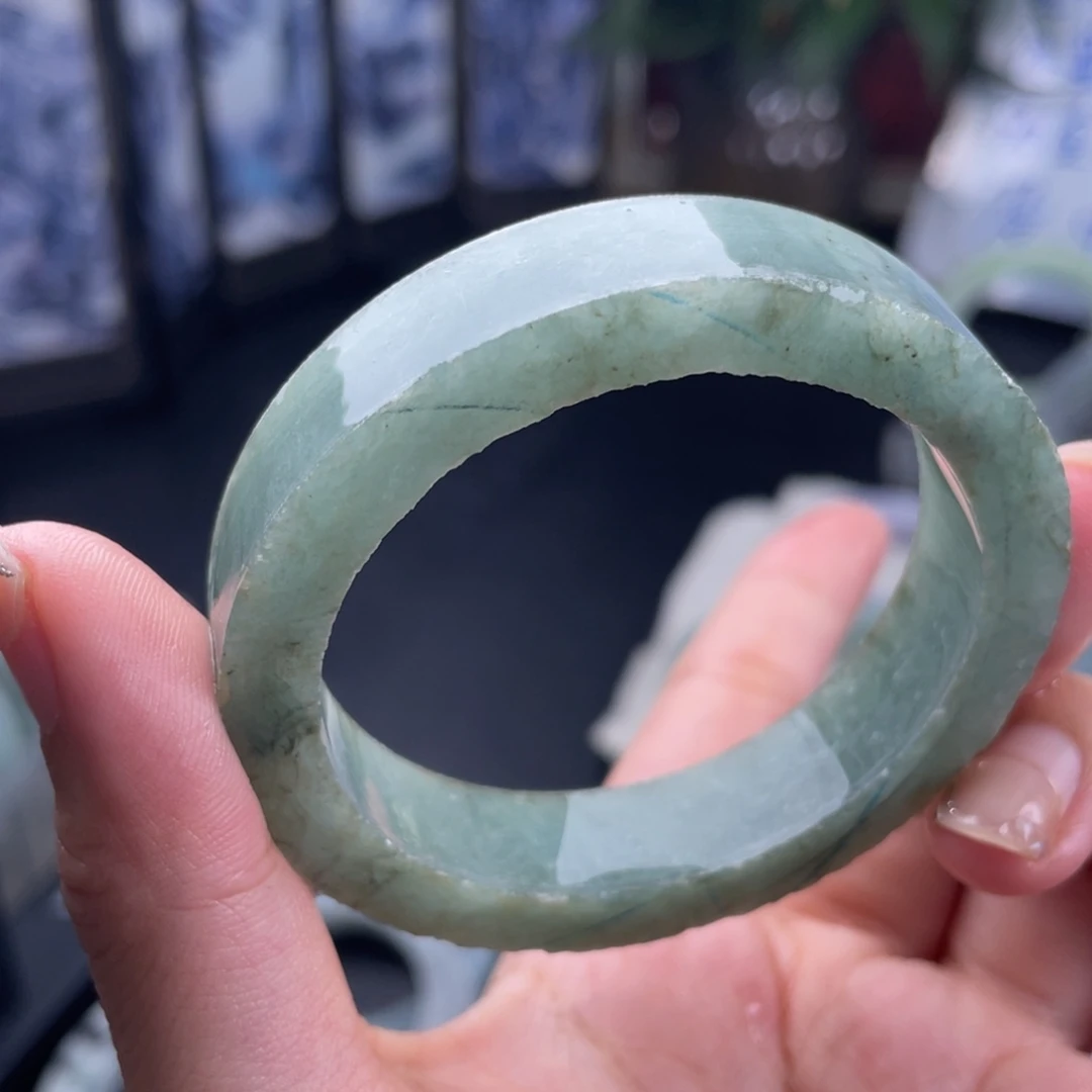 定制翡翠未镶嵌正圈纹裂漏