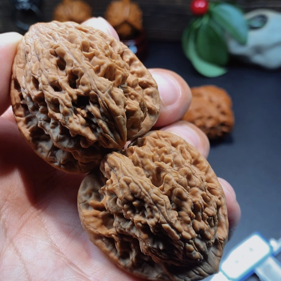 文玩核桃把件麦虎A549