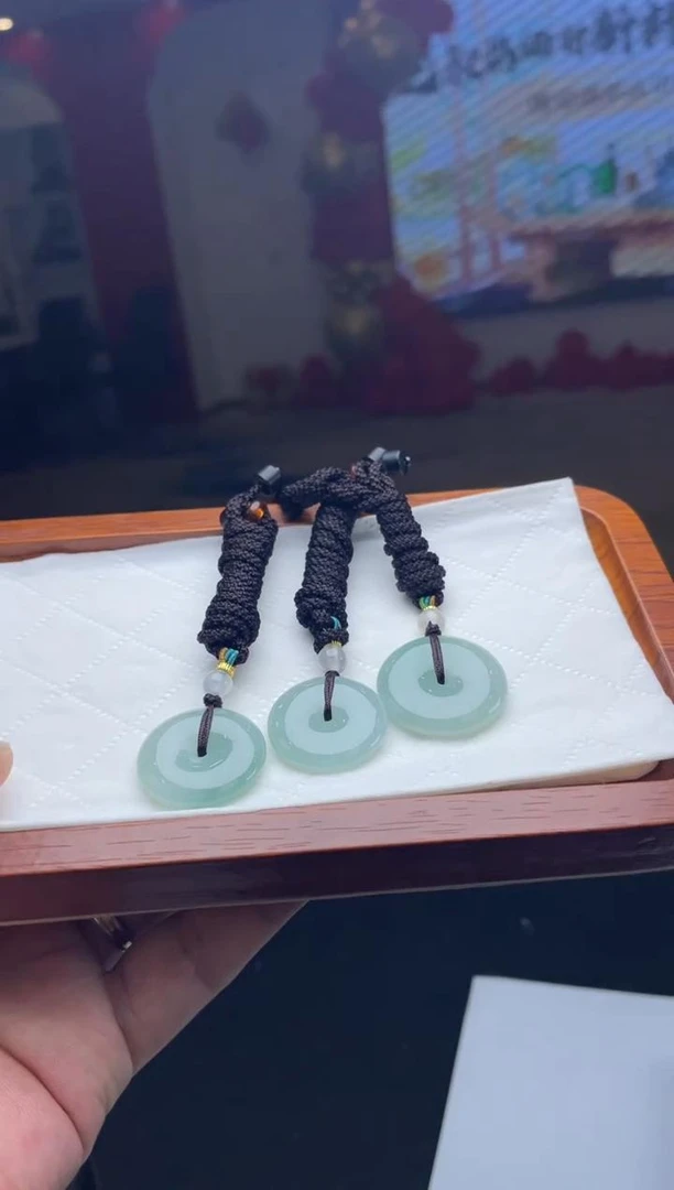 【石头说】严选-天然A货翡翠-平安扣-多样性发一件-25021007A