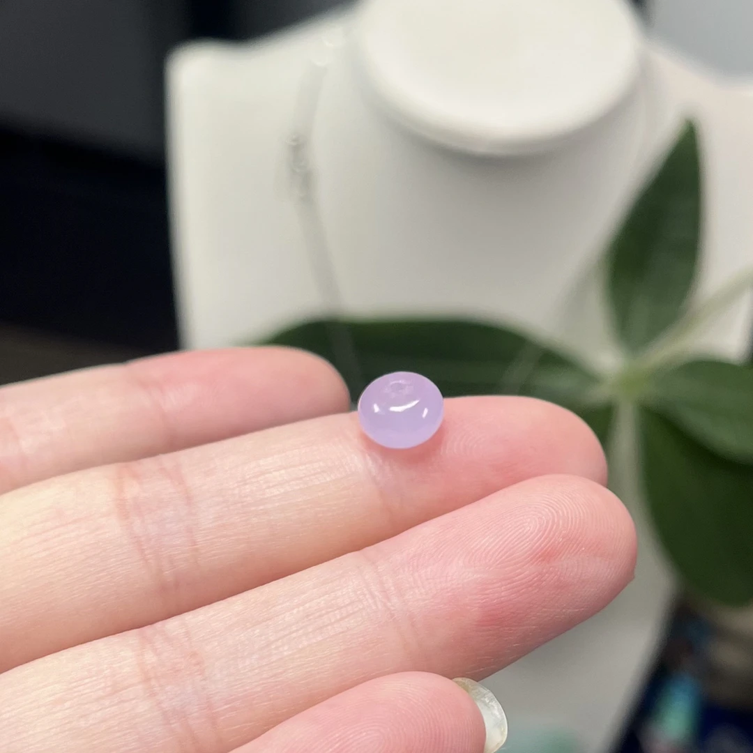 紫罗兰算盘珠卡8mm  显白款多样性发其一颗
