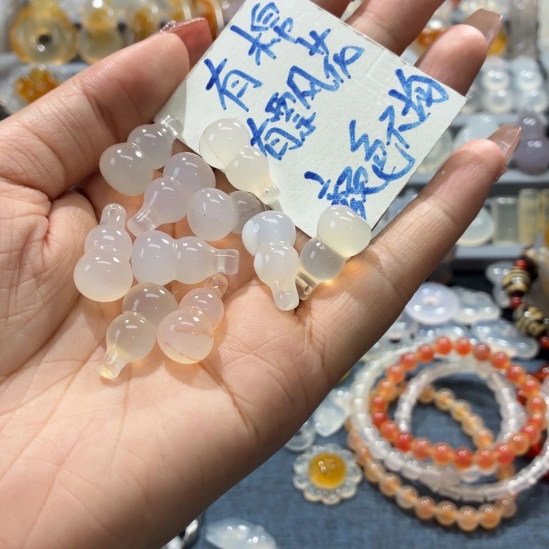 玛瑙/玉髓未镶嵌吊坠(不含链)