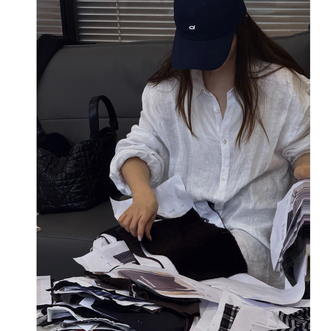 【CHU/2023SSNEW】原创设计素版极简衬衣Jan16