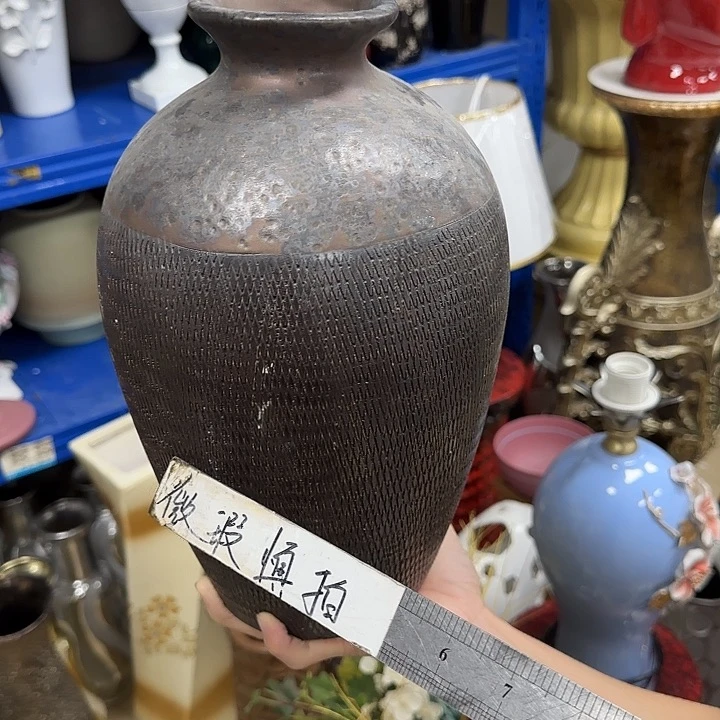 摆件微瑕陶瓷介意慎拍