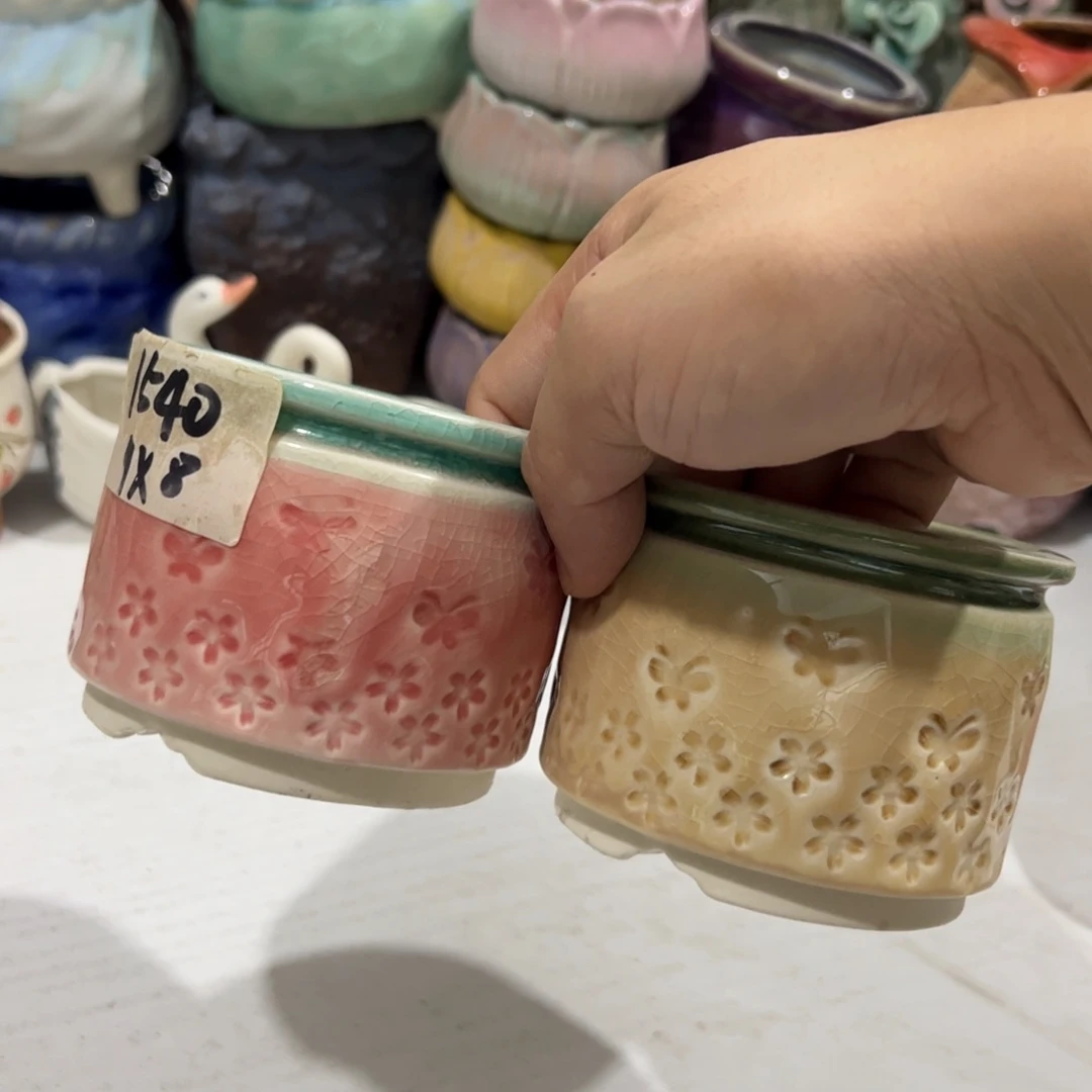 陶瓷多肉小花盆@@1540