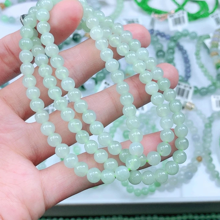 未镶嵌手链翡翠翡翠