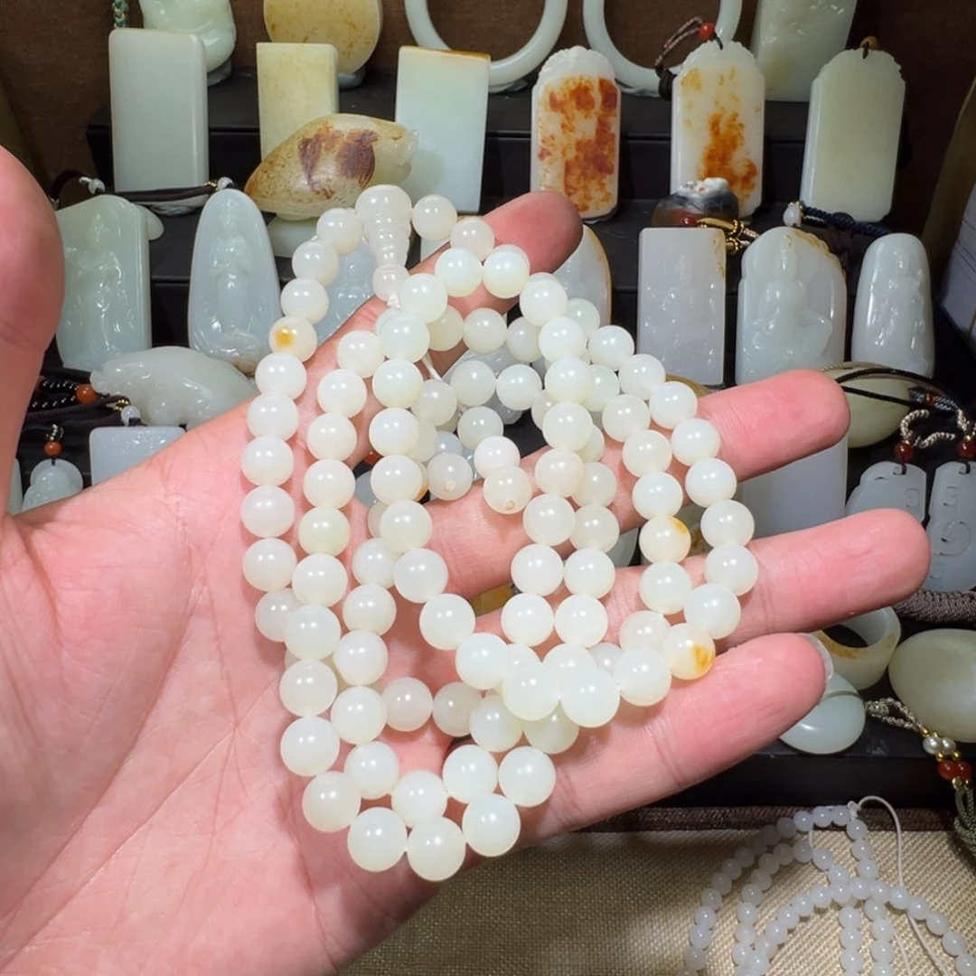 和田玉项链未镶嵌明**好