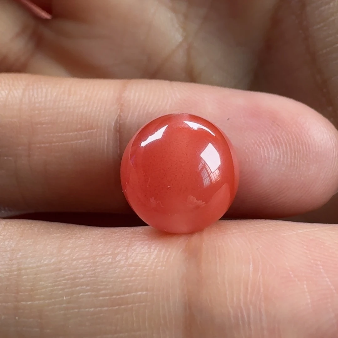 南红玛瑙圆珠10.4未镶嵌