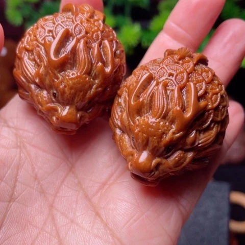 【闪购商品】手串/手链橄榄核35左右金币龙龟手球