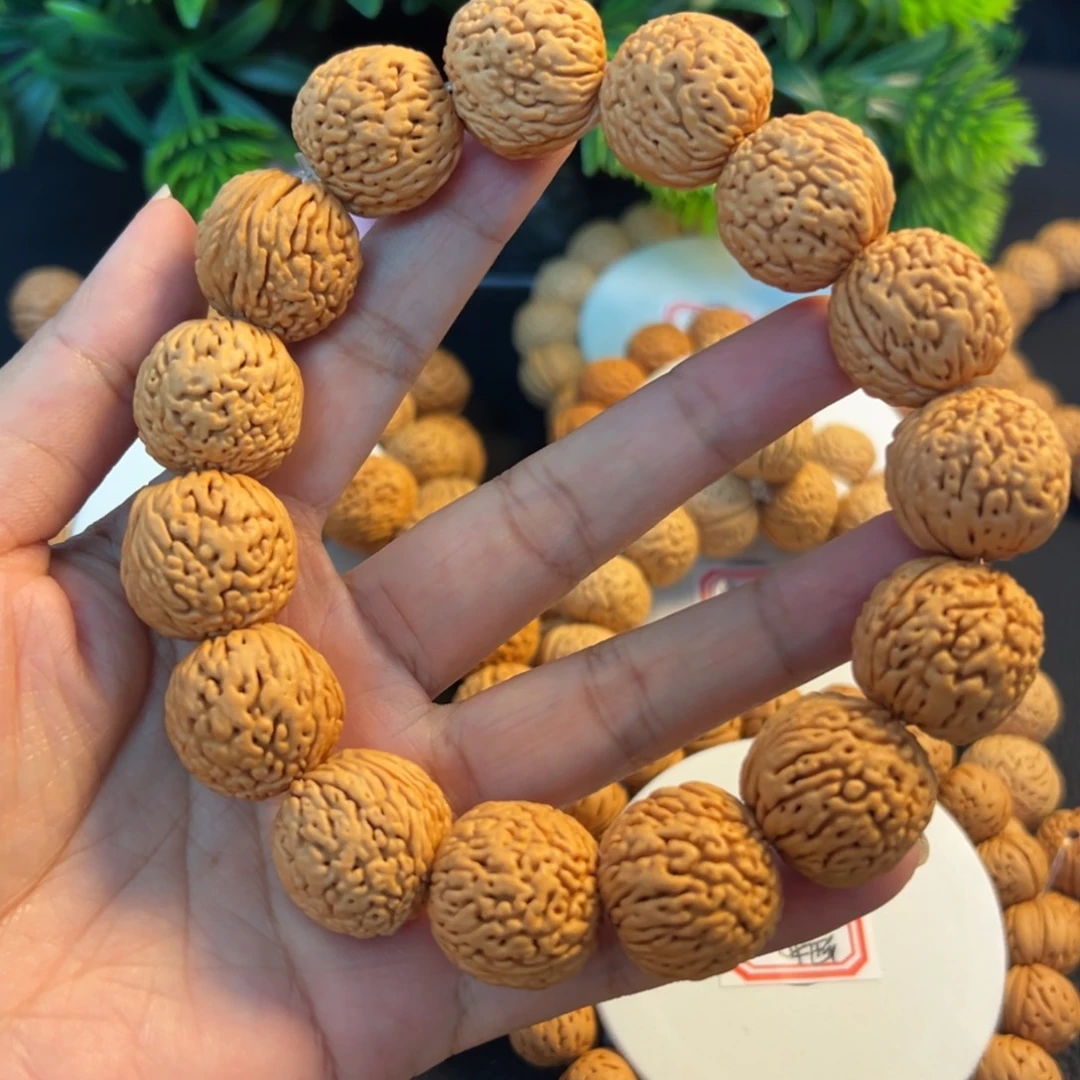捣***狐桃木手串/手链龙鳞凤尾19+