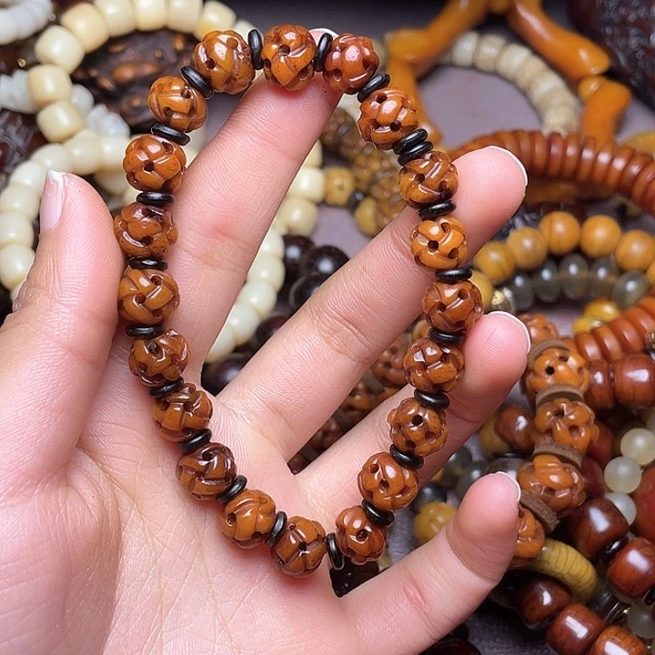 牛骨手串/手链喜*鈺牦牛骨手串