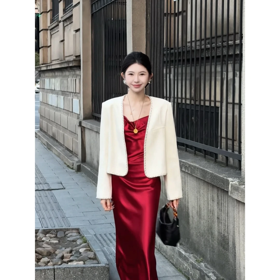 陈妍君CHENYANJUN【高级白色百搭小香风外套】CYJ02-WWO74-W841