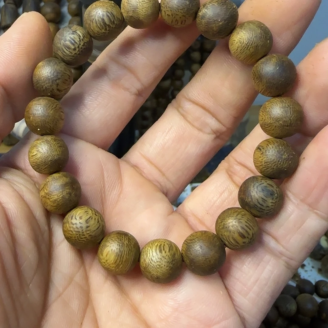 沉香沉香碎屑原料1.0圆珠