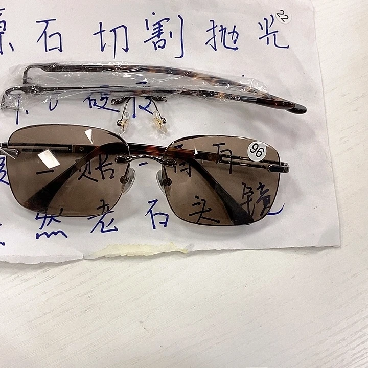 眼镜换镜腿未镶嵌水晶