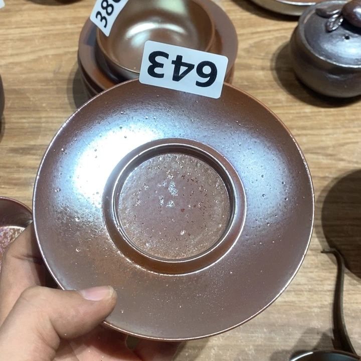 柴烧茶具陶瓷杯子