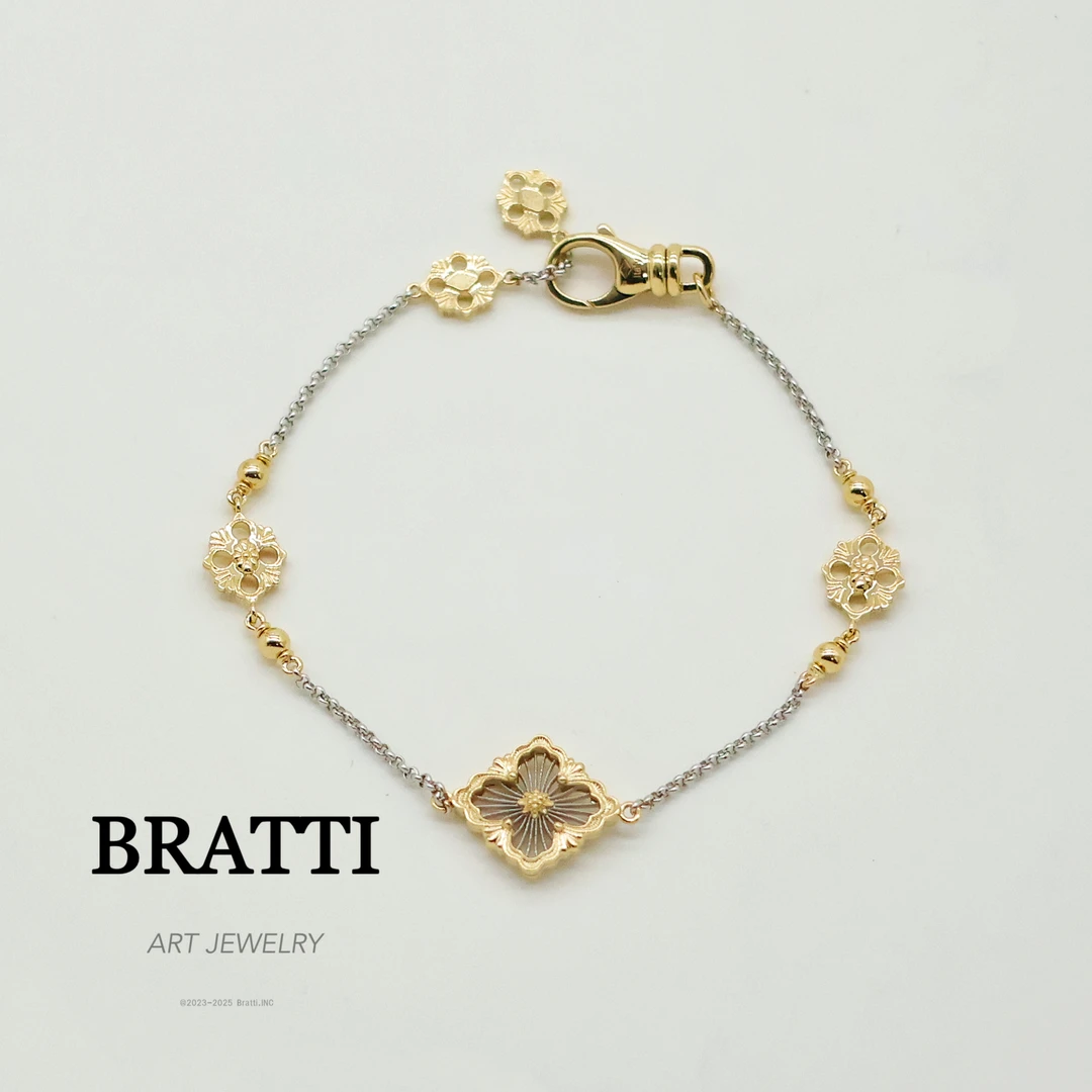 Bratti珠宝“自由写”18K金手工手链-KS250101