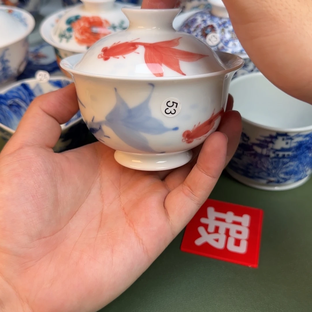 彦祖纯手工手绘茶具53