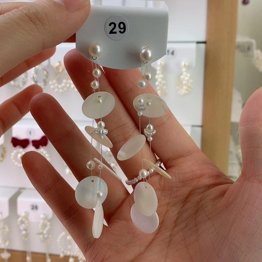 未镶嵌耳饰淡水珍珠