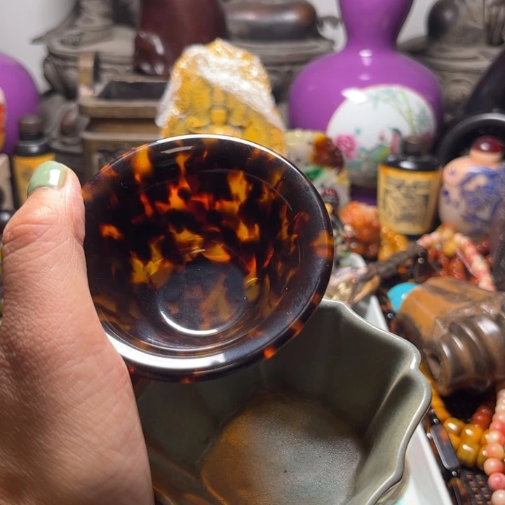 杯子精品汝窑主人杯