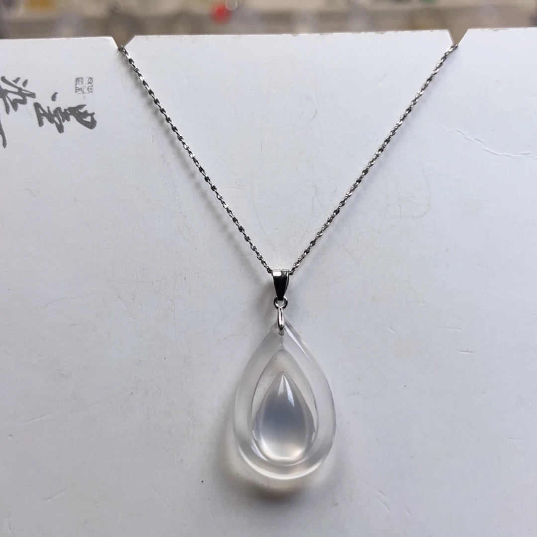 玛瑙/玉髓未镶嵌吊坠(不含链)