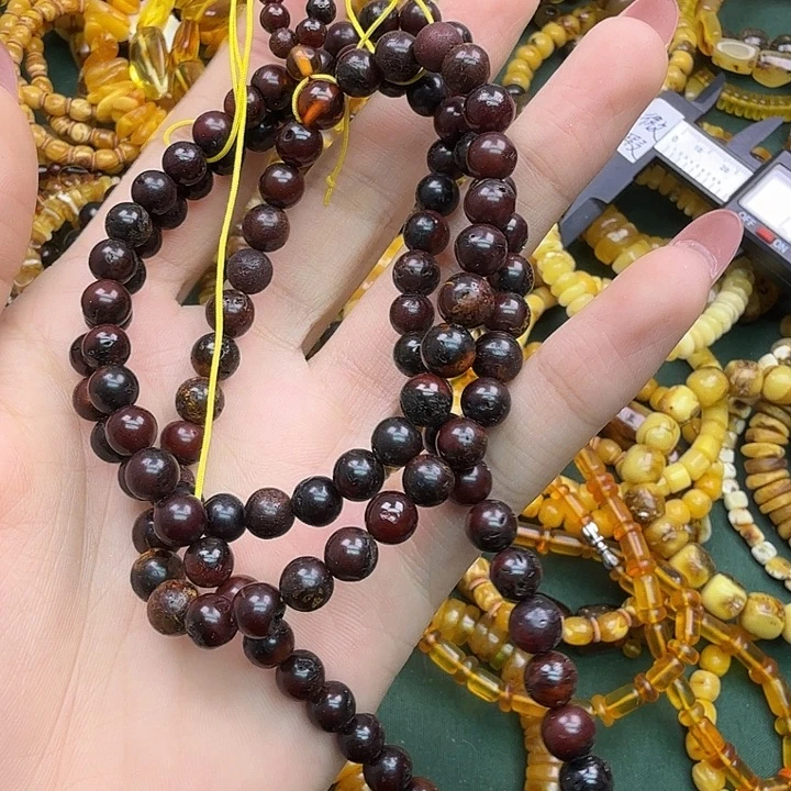 琥珀未镶嵌珠宝奇石