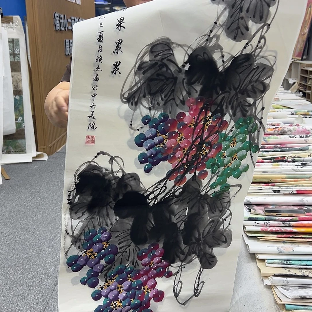 国画国画纯手绘作品
