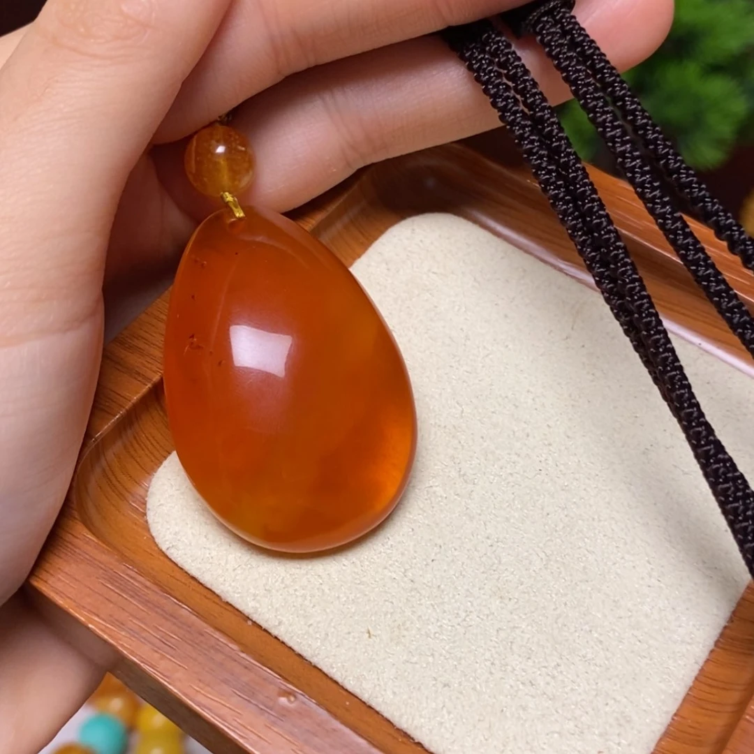【闪购商品】蜜蜡颈饰未镶嵌明**辰项链定制
