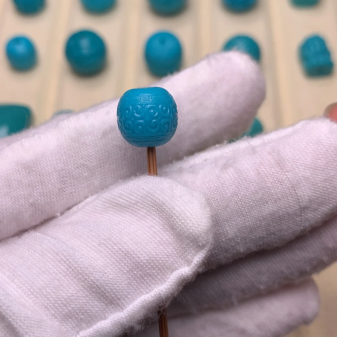 绿松石未镶嵌绿松石回纹10.6