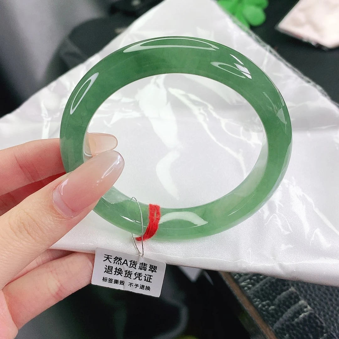 未镶嵌手镯翡翠57圈