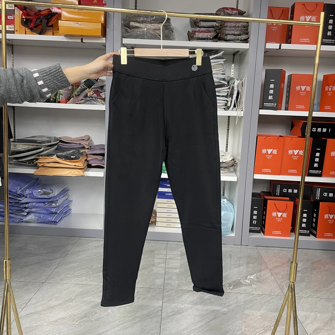 【孤品】时尚加绒裤子0975