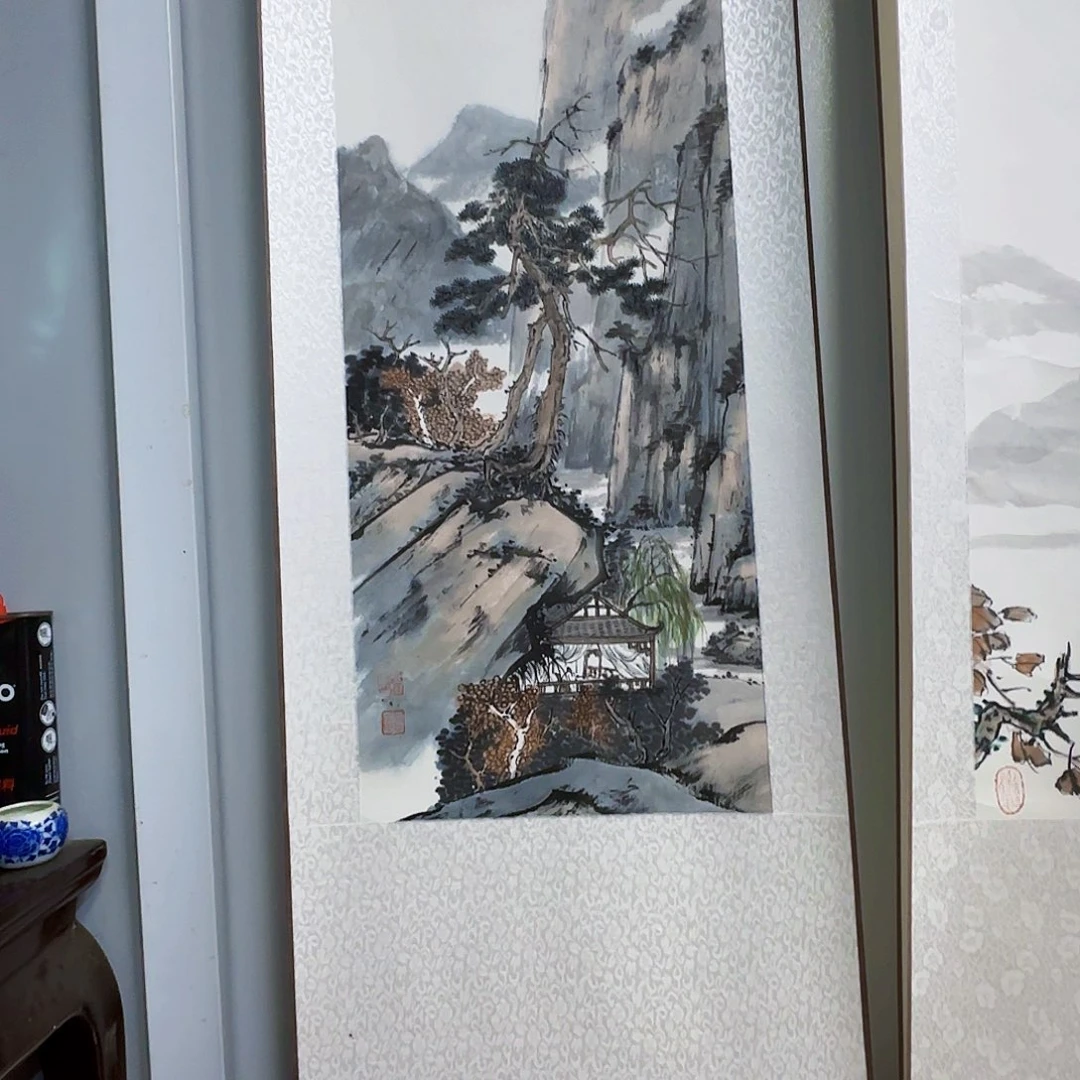 强***虫无花朵王小军字画