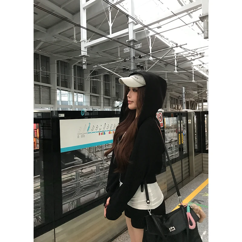 大G.Especial【大帽子】时尚减龄女高级感显瘦短外套K425T12997