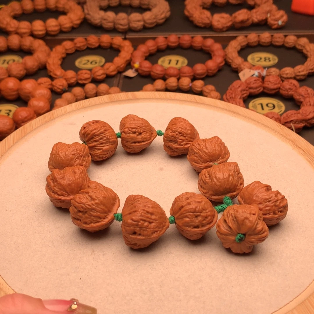 文玩核桃手串矮桩蛤蟆