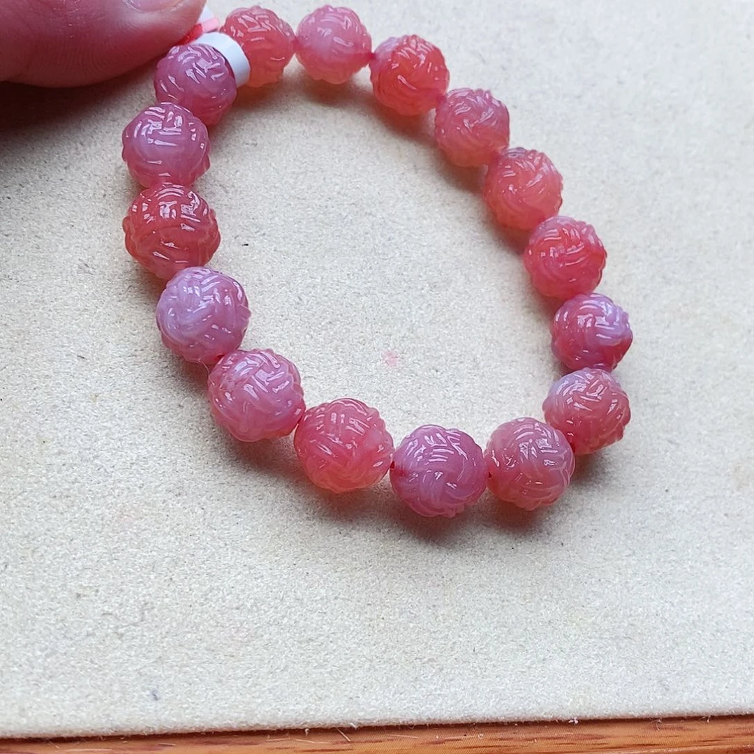 玛瑙手饰未镶嵌盐源067