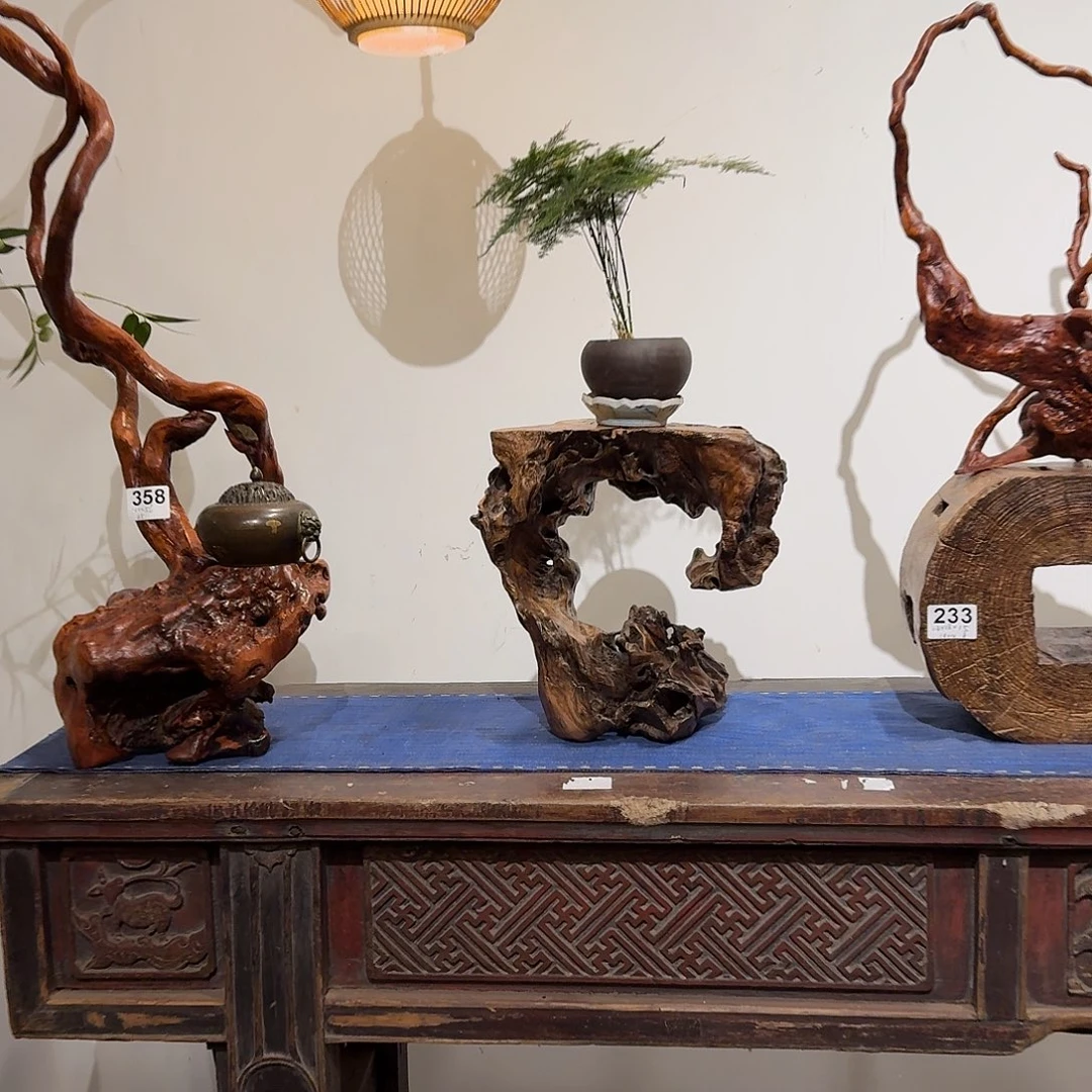 梁***品木一物一图一花架