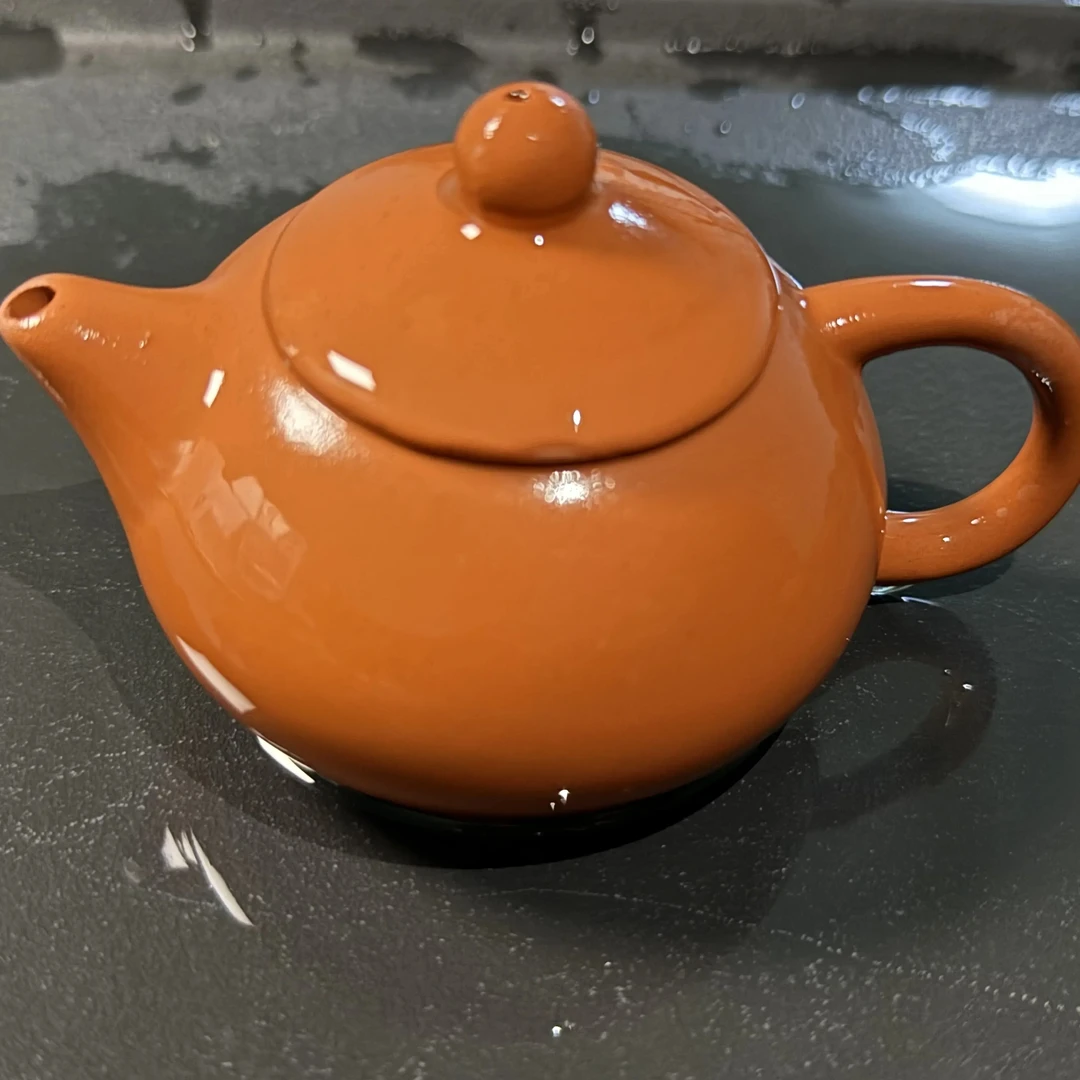 【朱】朱泥紫砂小西施单壶150cc