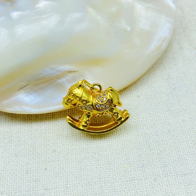 吊坠 爆款K05177经典黄色摇摇马多样性发货47697