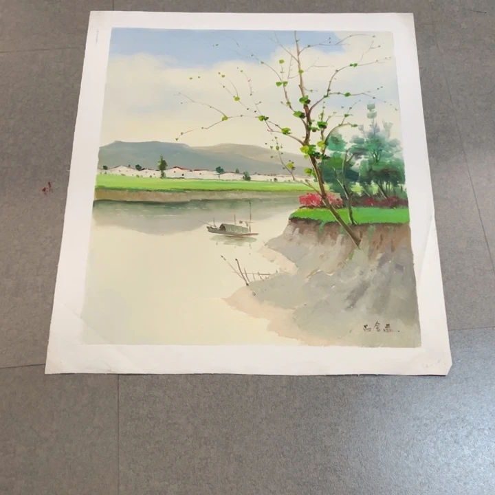 不***山油画油画作品入选5060