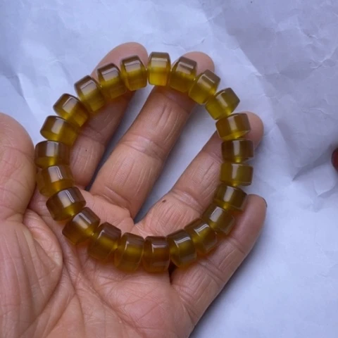 玛瑙/玉髓手链未镶嵌乐*遥