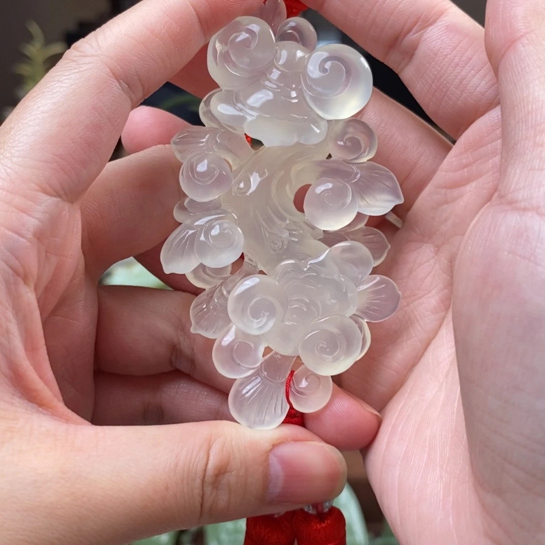 灭***司岫玉未镶嵌车挂如意