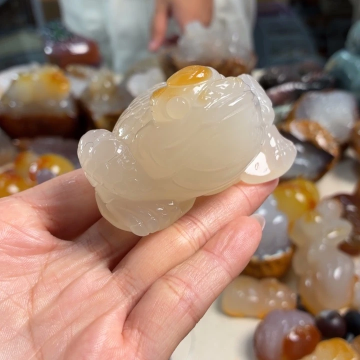 玛瑙/玉髓未镶嵌吊坠(不含链)