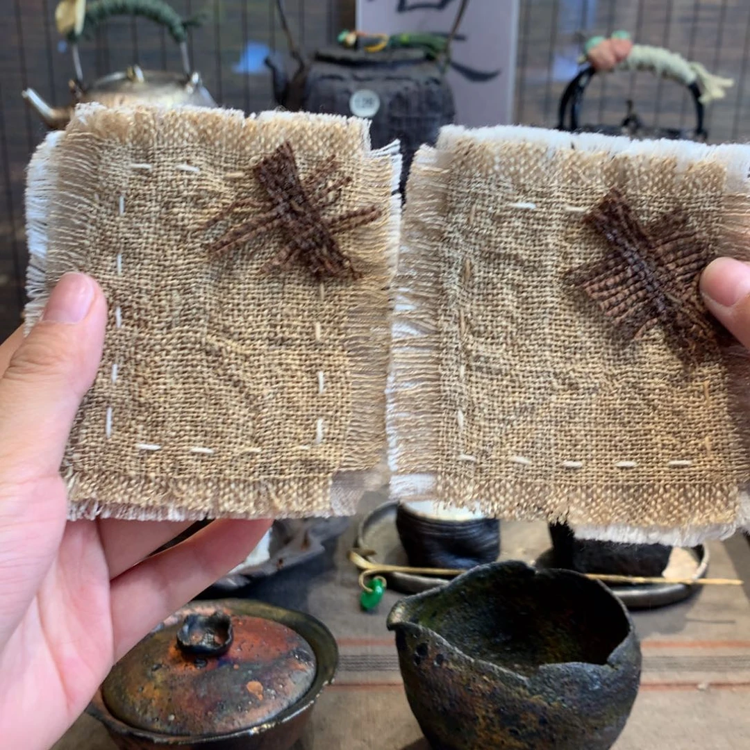 手工制作 蚕丝茶垫