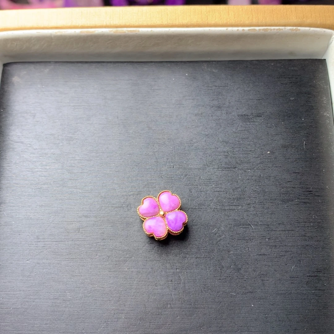 苏纪石（舒俱来）18K金镶嵌吊坠