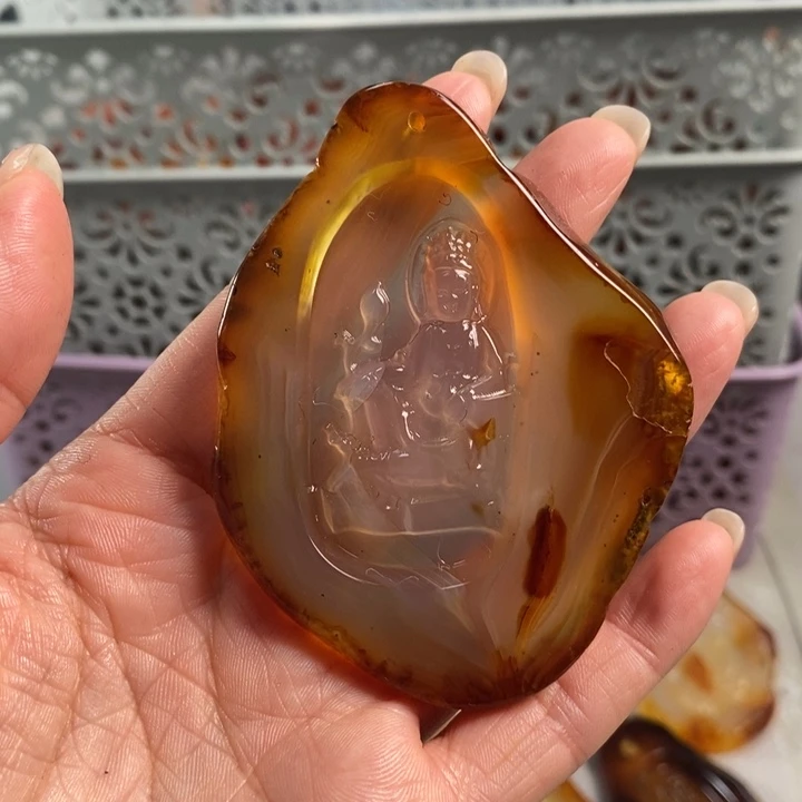 玛瑙/玉髓吊坠(不含链)未镶嵌