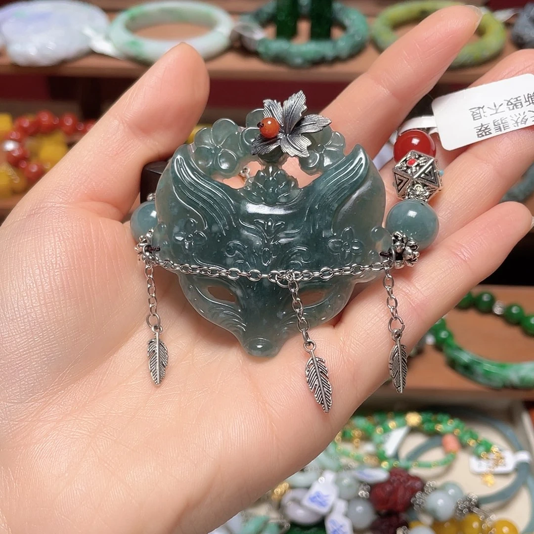 翡翠未镶嵌手链饰品