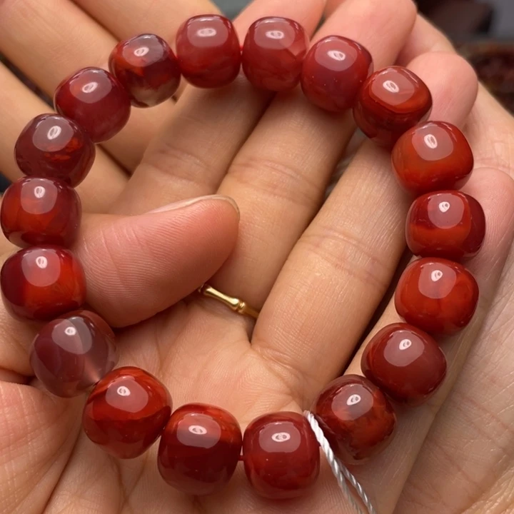 南红玛瑙手串12多样性发1未镶嵌