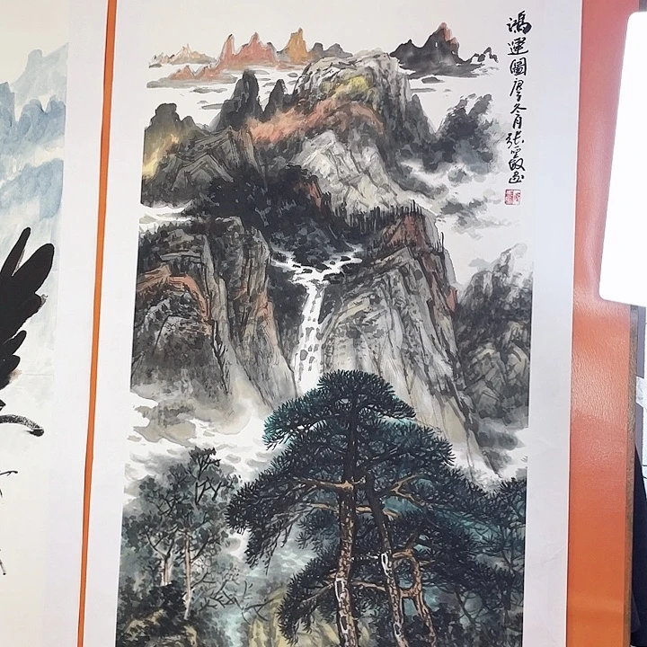 国画张圣敏先生纯手绘作品