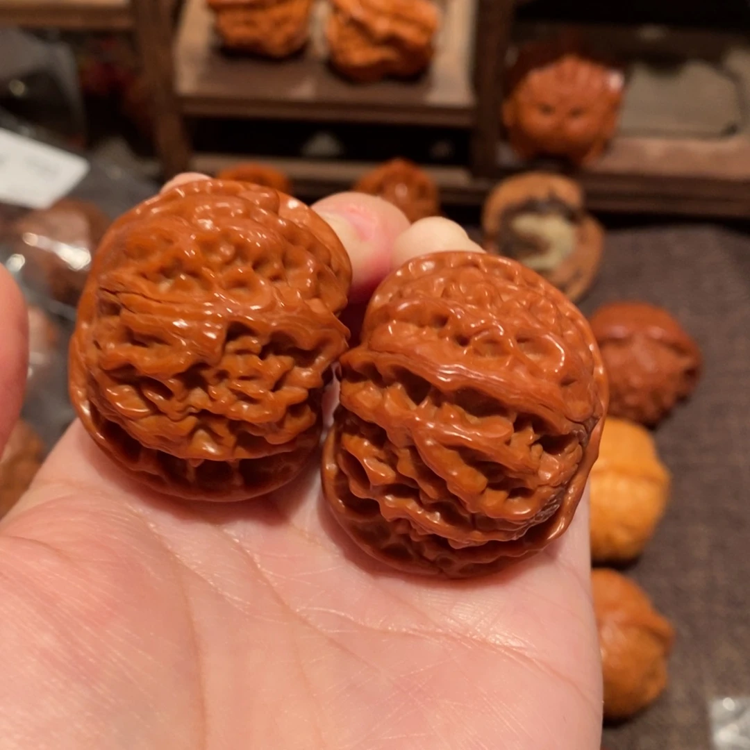 文玩核桃吊坠40苹果748